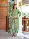Pankhi By Aanchi Pure Shimmer Kurti With Bottom Dupatta Wholesale Market In Surat